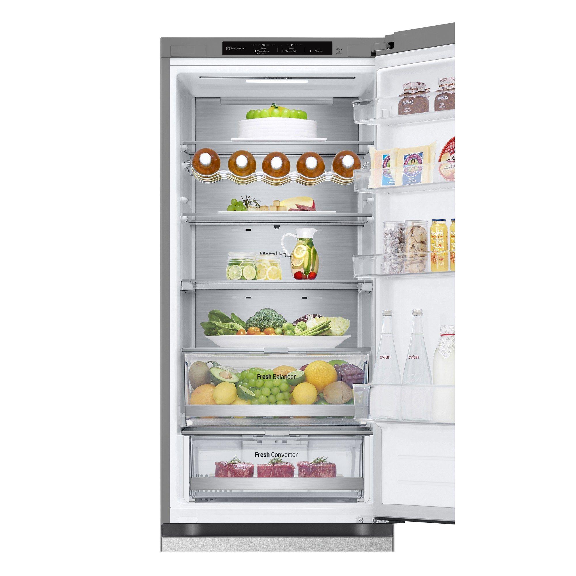 Frigorífico Combinado Independente LG GBV7280BMB (387 L - 203x59,5x67,6 cm - 203 cm - Inox) — miniatura 11