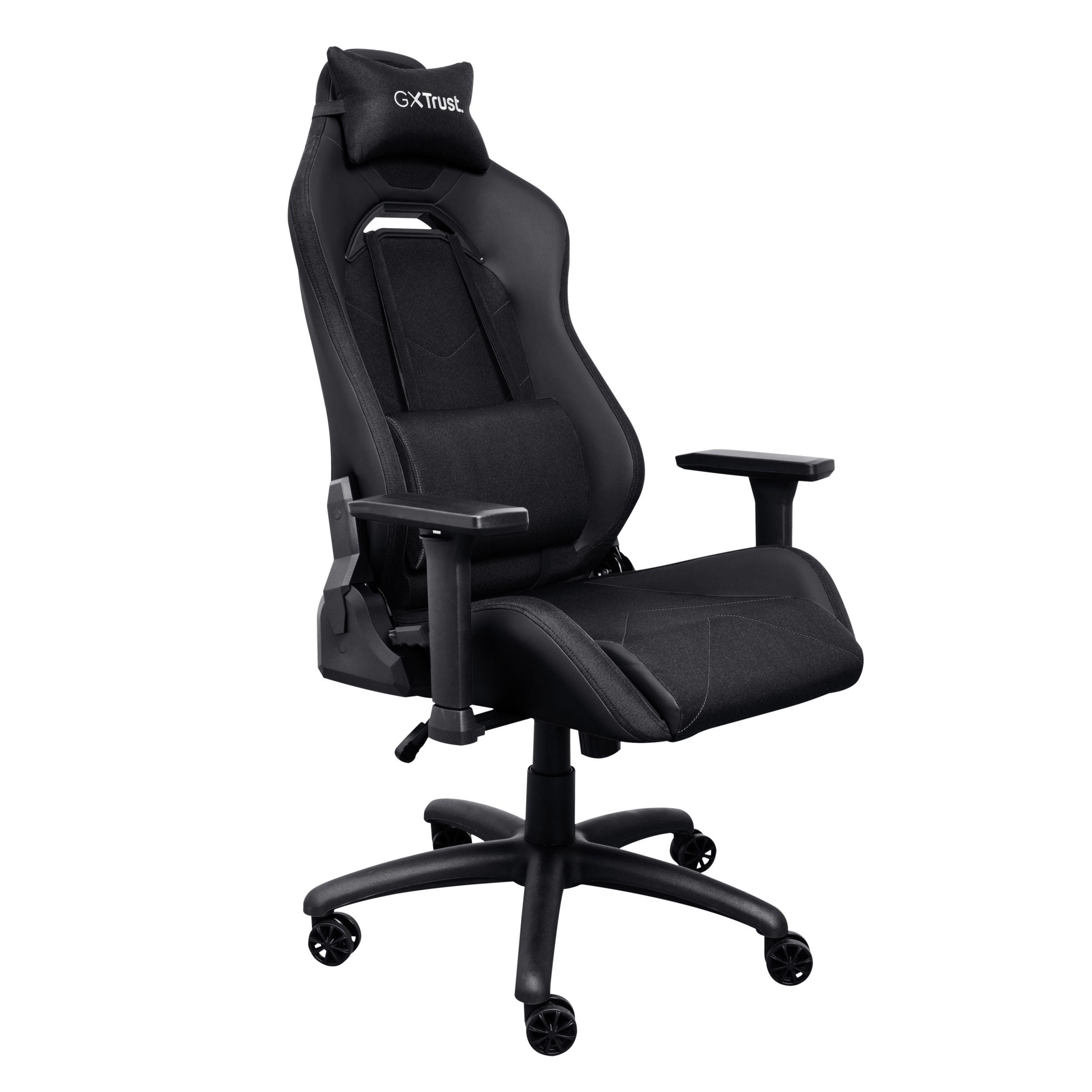 Cadeira Gaming TRUST GXT 714 Ruya (150 kg - 10 cm - Couro, Poliuretano - Preto)