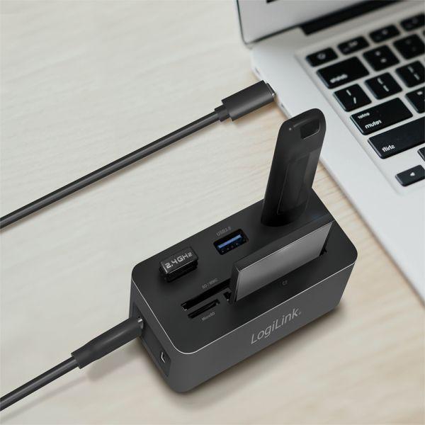 Base Docking LOGILINK UA0370 (Preto) — miniatura 5