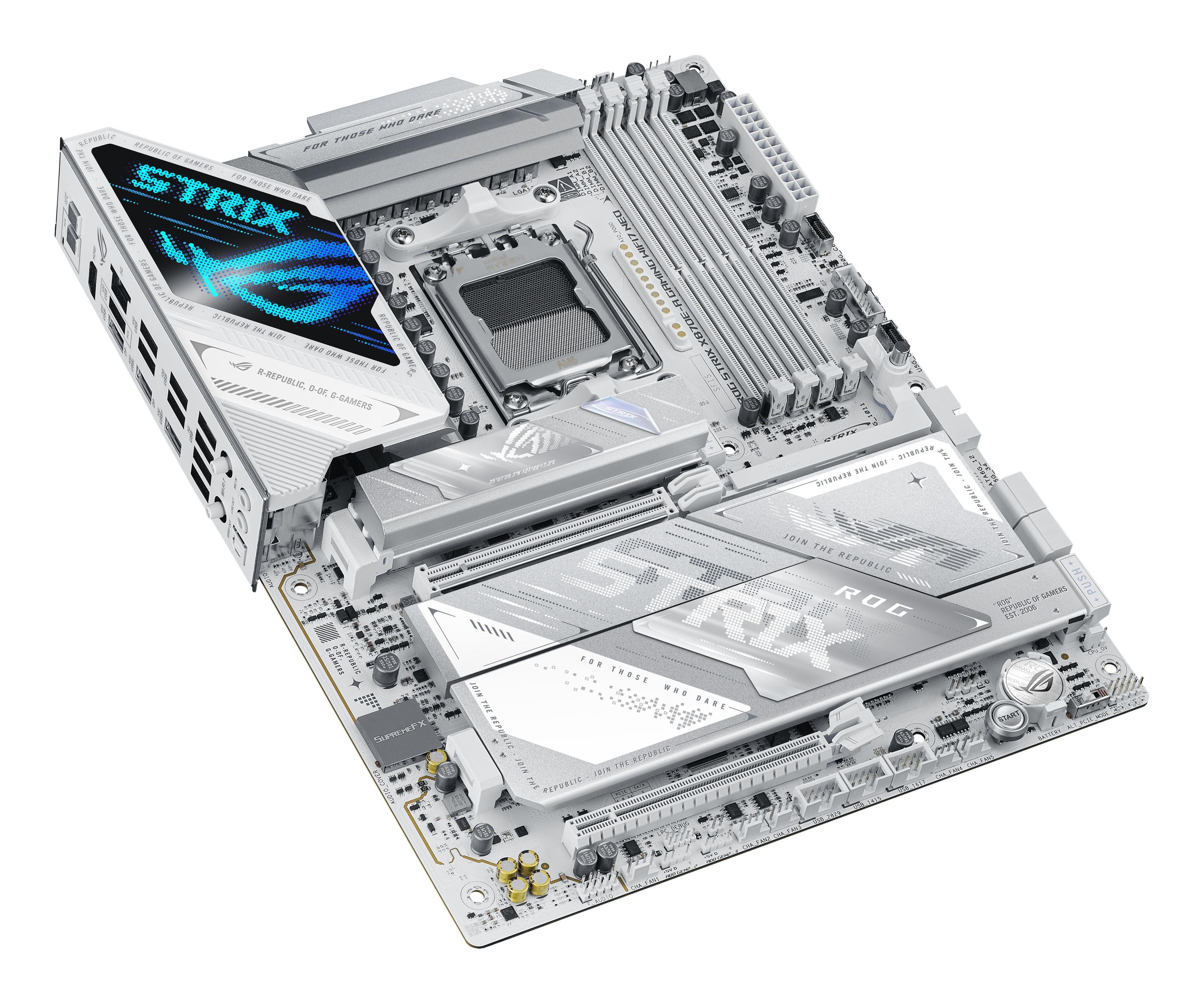 Motherboard ASUS ROG STRIX X870E-A GAMING WIFI7 NEO (AM5 - ATX - Duplo canal - Multicor) — miniatura 8