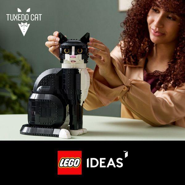 LEGO 21349 Ideas Gato Preto e Branco​ (18+ anos - 1710 peças), miniatura 6