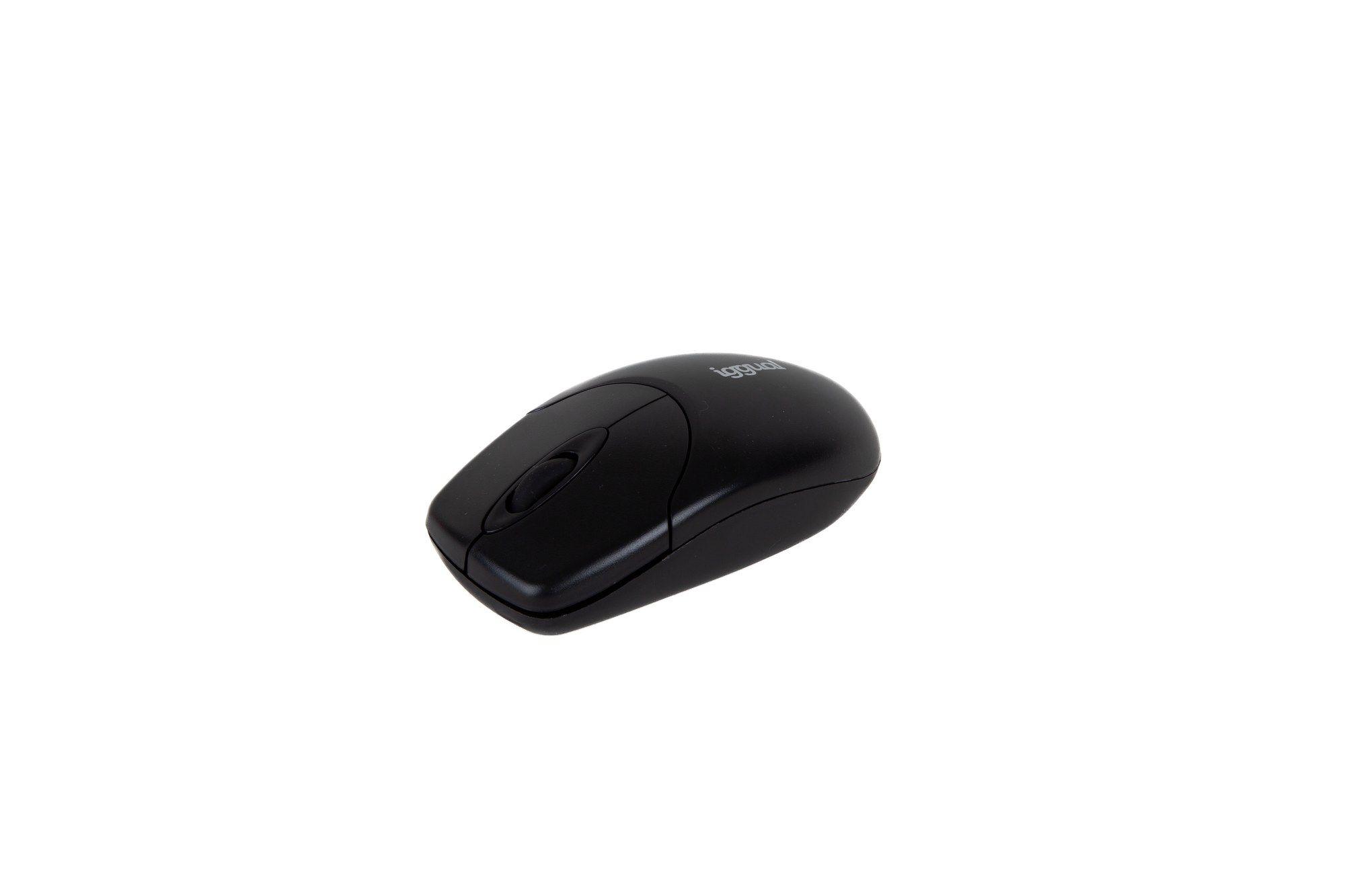 Rato IGGUAL WOM-BASIC2-1000DPI (Ambidestro - 1000 DPI - RF Wireless - Preto) — miniatura 2