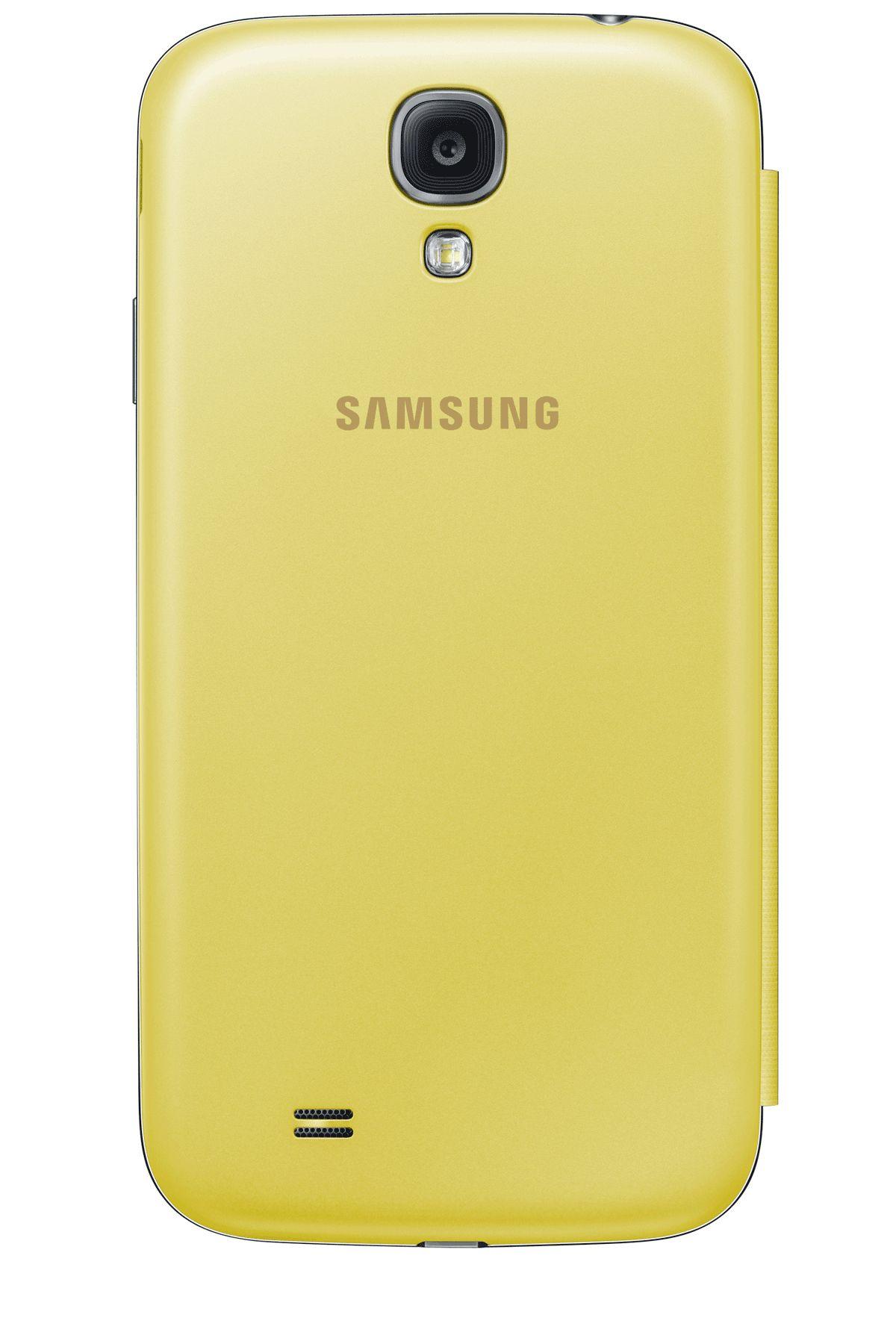 Capa Flip SAMSUNG S View EF-CI950BYEGWW (Samsung Galaxy S4 i9500/i9505 - Amarelo) — miniatura 2