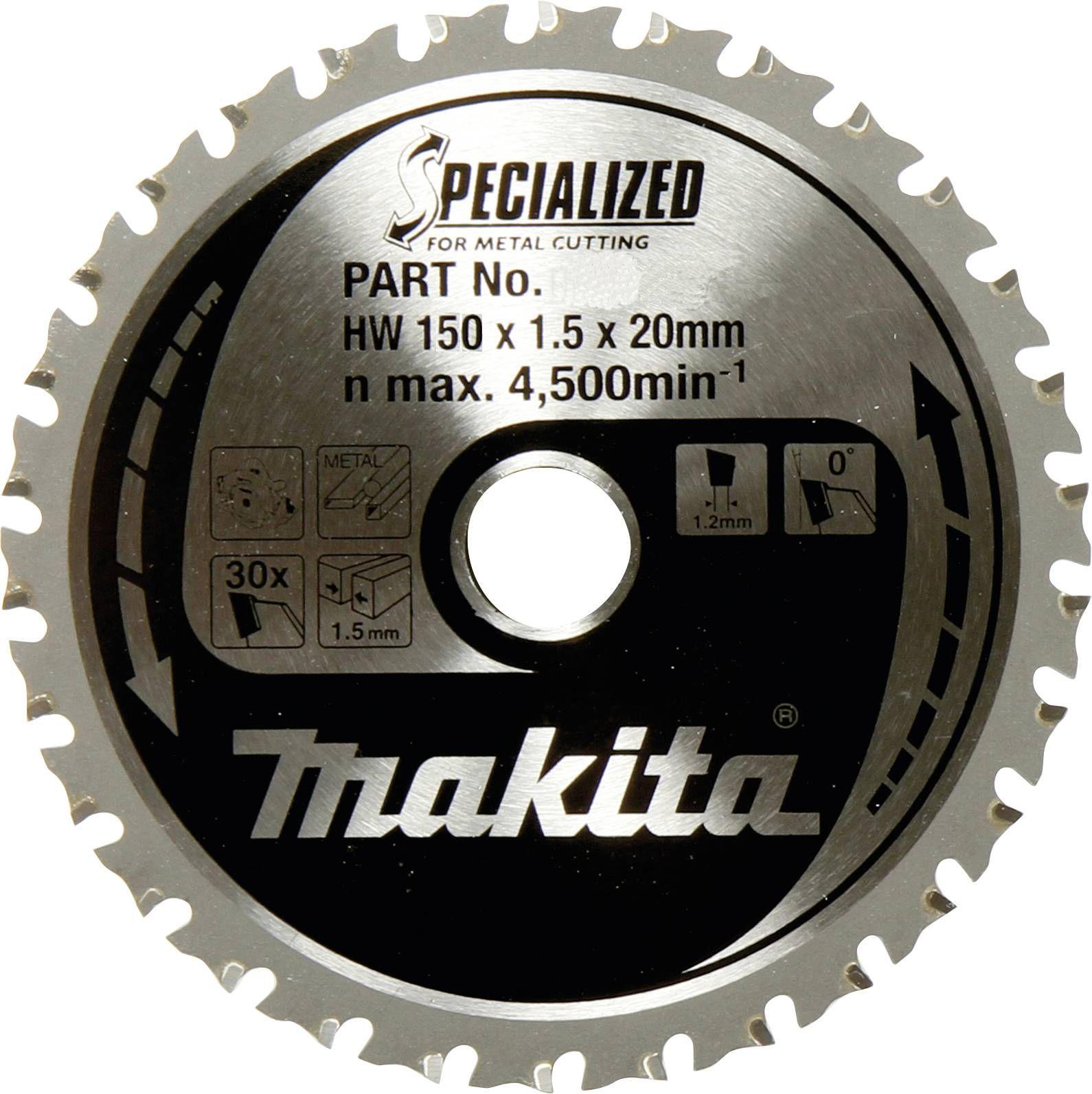 Disco de Serra Circular MAKITA B-47036 (Specialized T.C.T.)