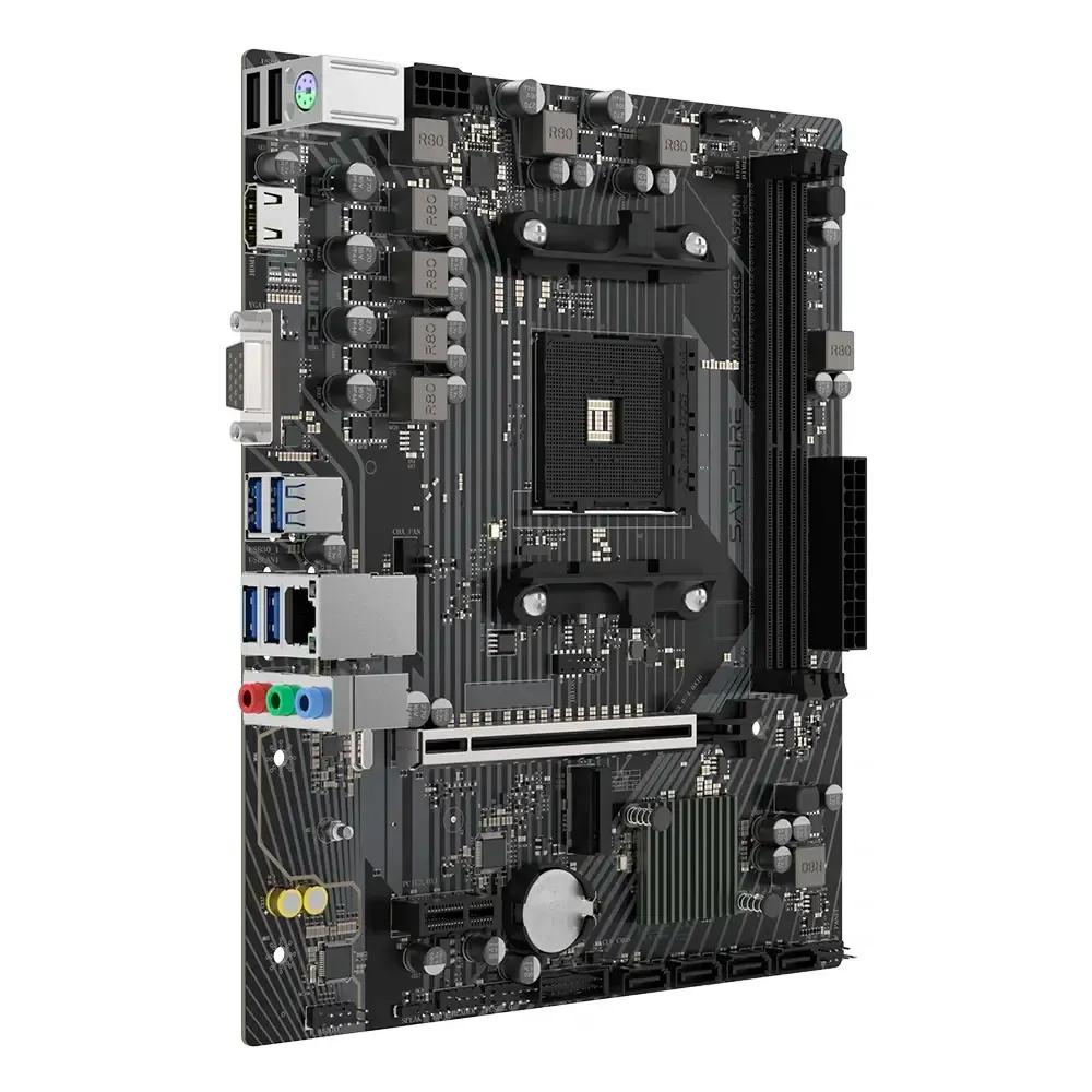 Motherboard SAPPHIRE A520M-E (AM4 - Micro ATX - Duplo canal - Preto), miniatura 4