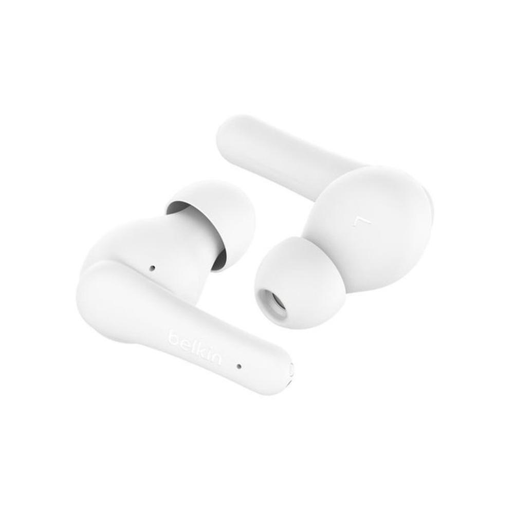 Auscultadores BELKIN SoundForm Rhythm AUC012BTWH (Binaural - Bluetooth 5.3 - Intra-auditivo - Branco)