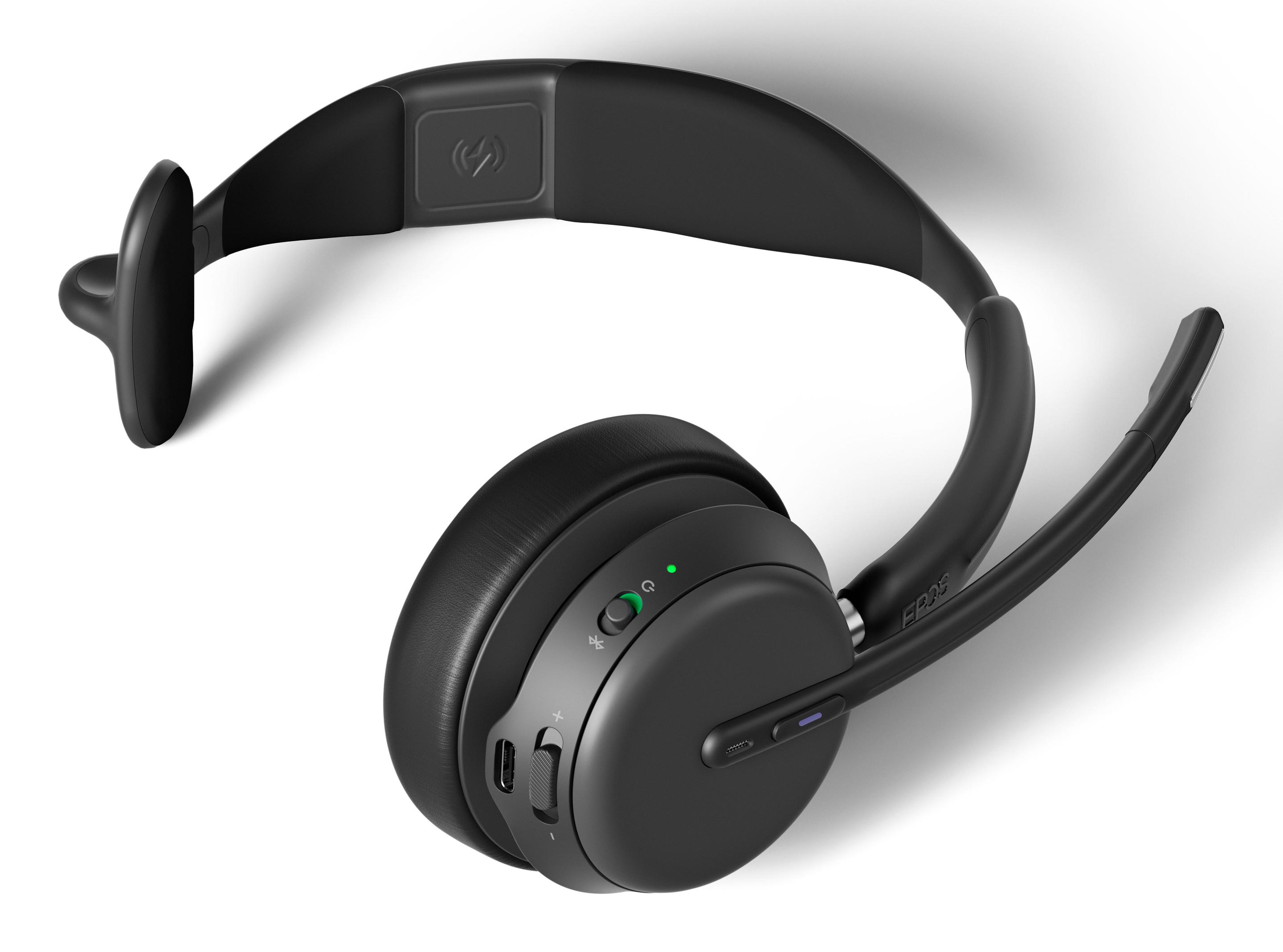 Headset EPOS IMPACT 1030T (Headset mono - Sem fios - Supra-aural - Preto)