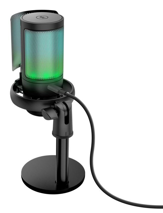 Microfone Gaming TRUST GAMING GXT 238 Auron (Microfone de podcast - Com fios - USB - Preto) — miniatura 2