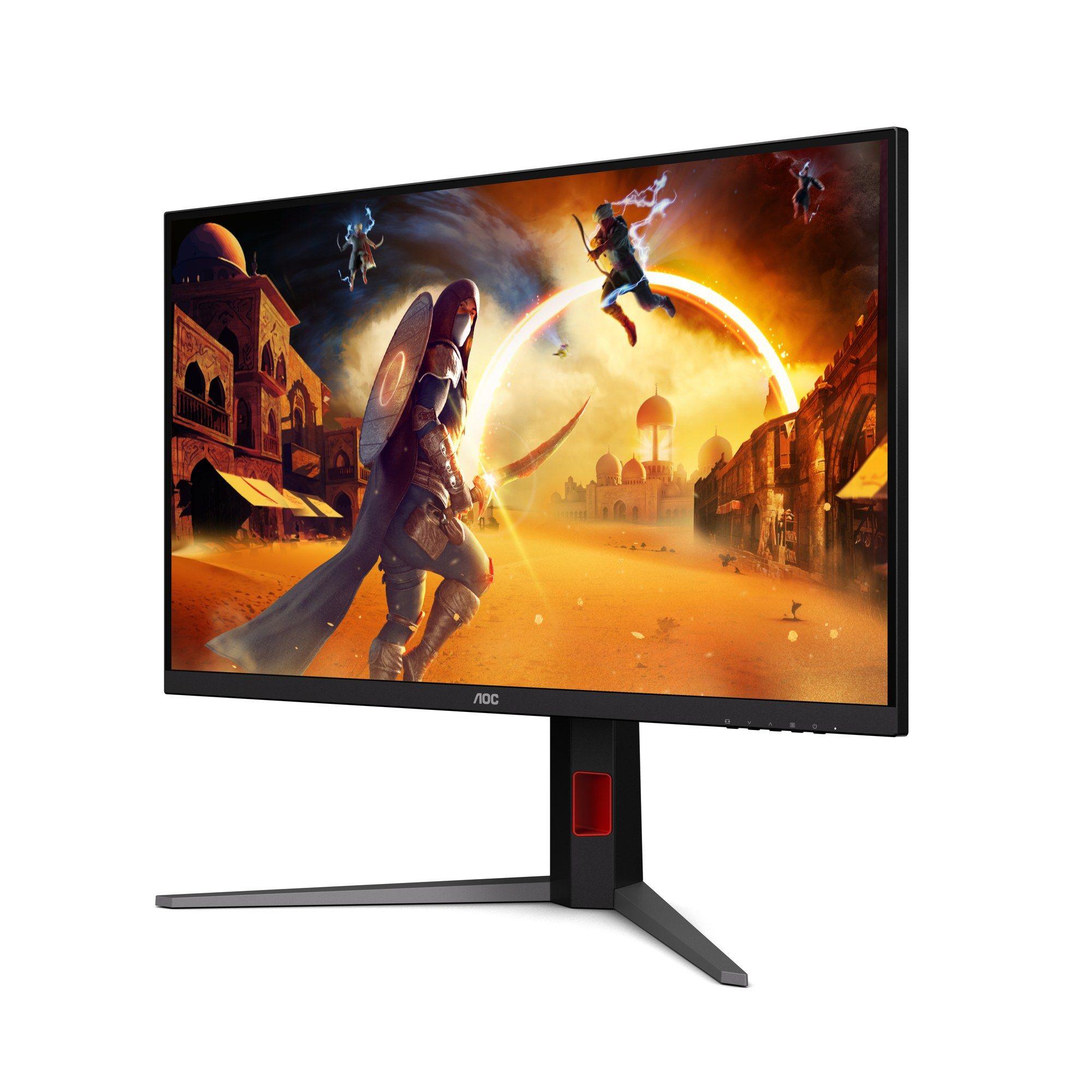 Monitor AOC U32G4U (31,5" - Fast IPS - 160 Hz - Preto e Vermelho) — miniatura 8