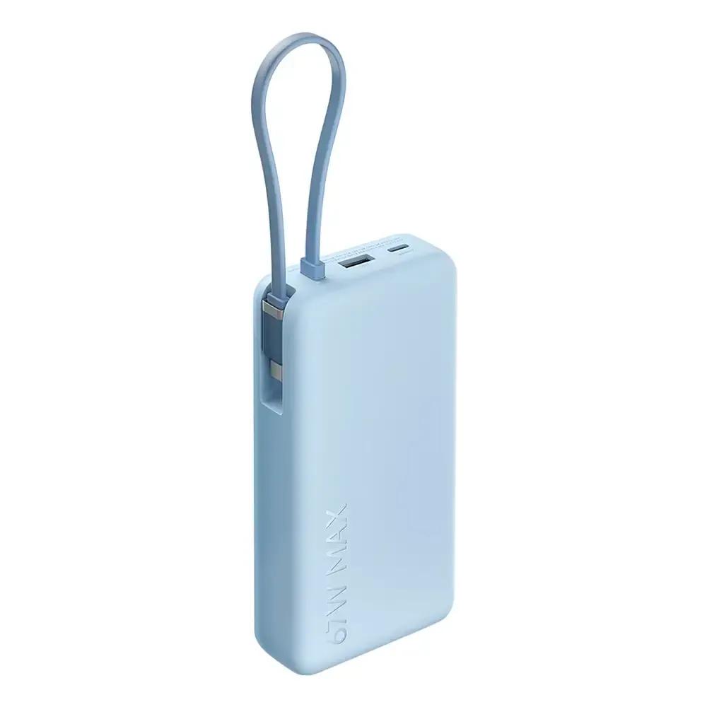 Powerbank XIAOMI 67W Power Bank 20000 (20000 mAh - 74,37 Wh - USB Tipo-C - Azul gelo), miniatura 4