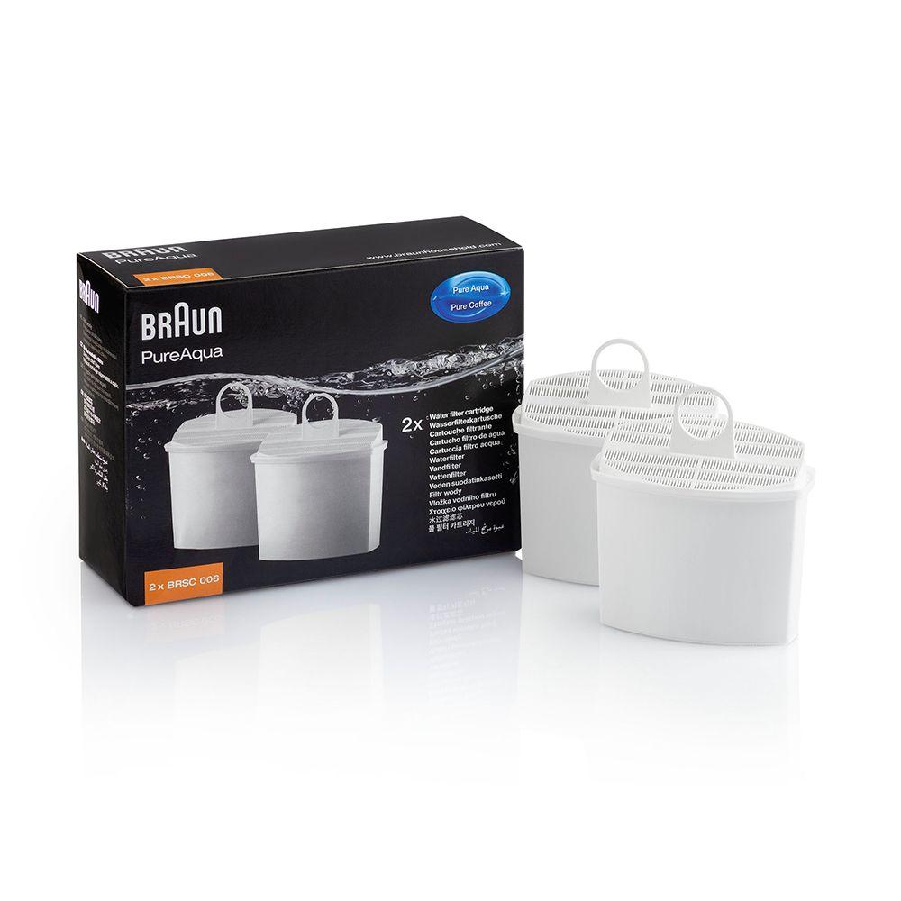 Filtro de Água para Máquina de Café BRAUN BRSC006 (Altura 6,4 cm - Branco)