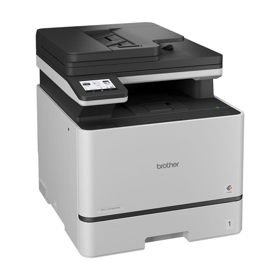 Impressora Multifunções Laser a Cores BROTHER MFC-L8730CDW (A4 - Impressão a cores - 300 folhas - Cinzento), miniatura 3