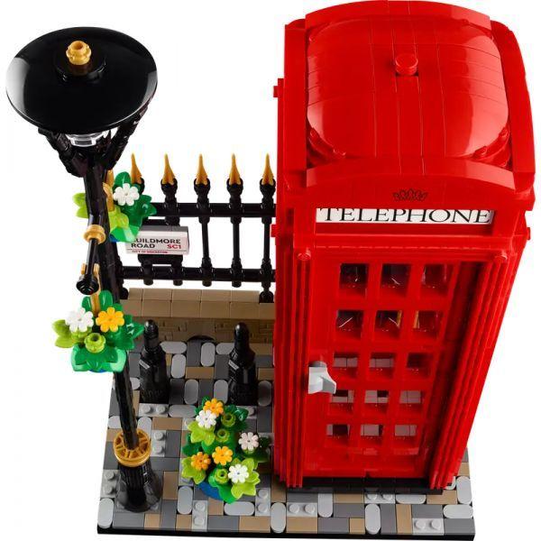 LEGO 21347 Ideas Cabine Telefónica Vermelha de Londres (18+ anos - 1460 peças), miniatura 5