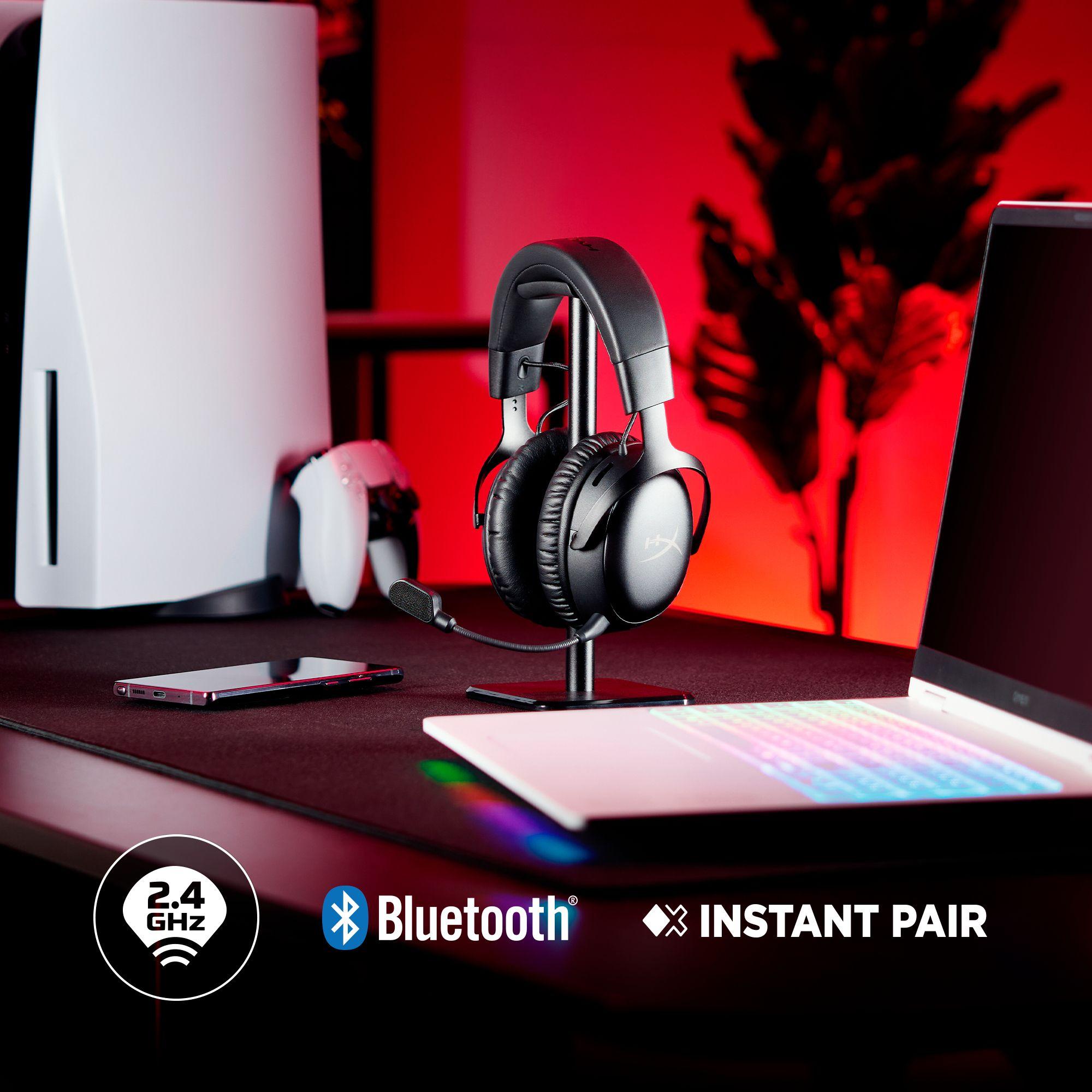 Auscultadores Gaming HYPERX Cloud III S Wireless (Auscultadores - Sem fios - USB - Preto) — miniatura 3