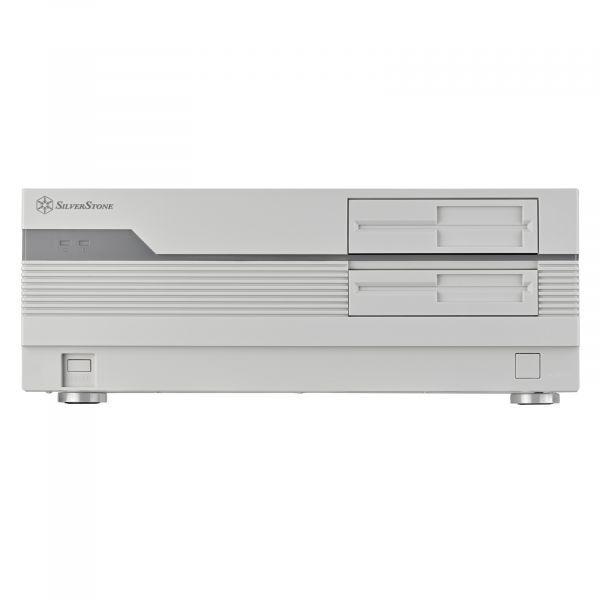 Caixa de Computador HTPC SILVERSTONE FLP01 (SST-FLP01W) (ATX, PS2 - 2,5" - Plástico, aço - Branco) — miniatura 2
