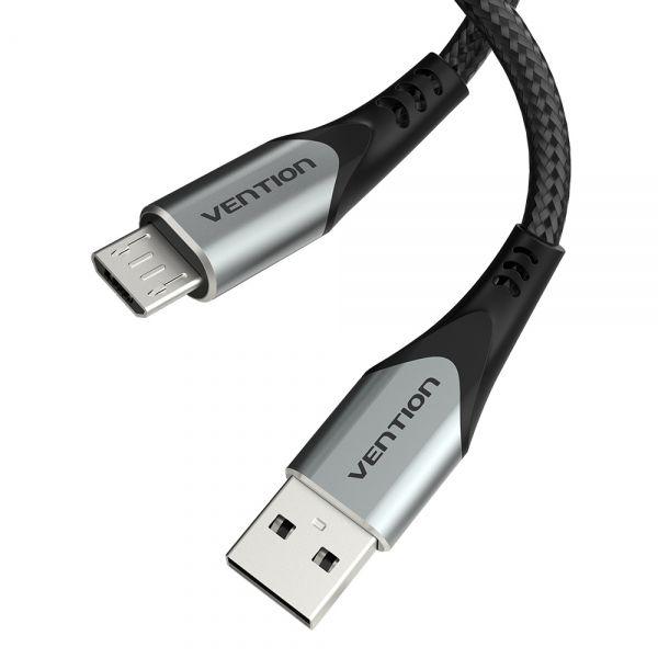 Cabo USB VENTION COAHG (1,5 m - Micro-USB B - Mini-USB B - Cinza) — miniatura 2