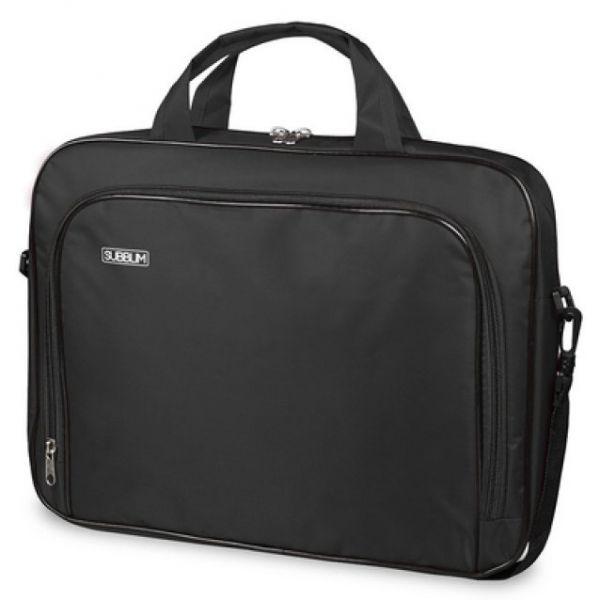 Mala para Portátil SUBBLIM Oxford (Poliéster - 15,4-16 polegadas - Altura 29 cm - Preto), miniatura 2