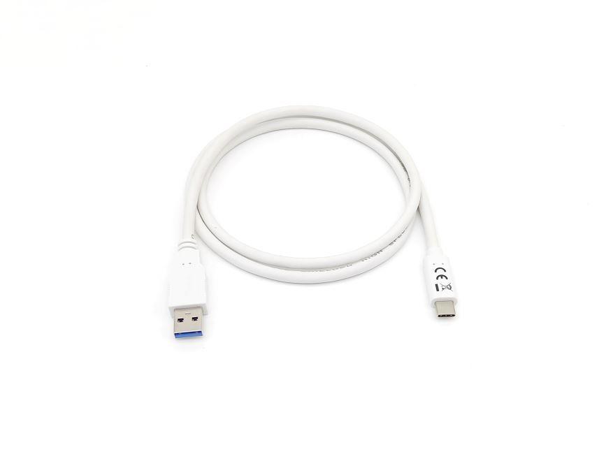Cabo USB-C para USB-A EQUIP 128363 (1 m - USB C - USB A - Branco), miniatura 5