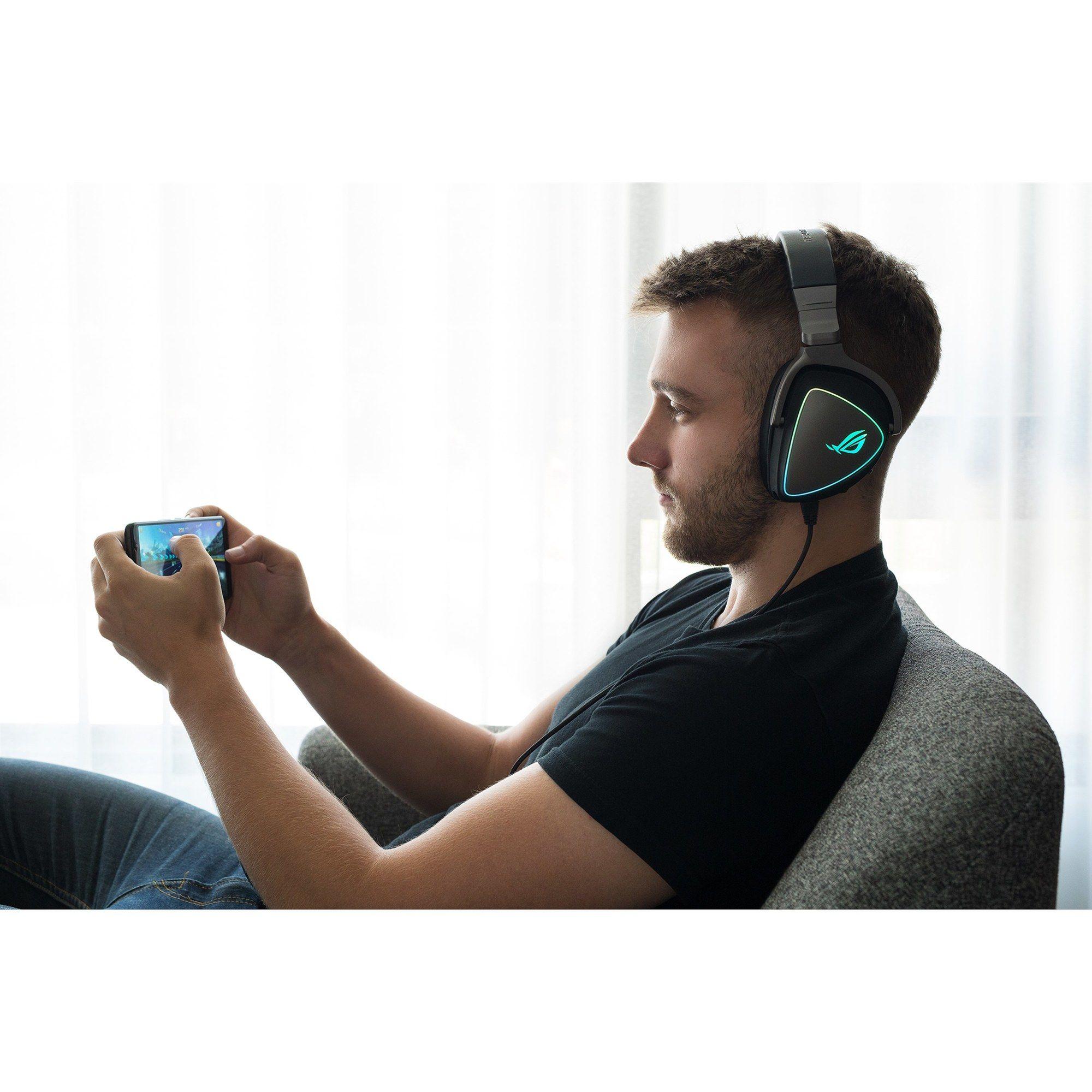 Auscultadores Gaming ASUS ROG Delta (Binaural - Com fios - Circum-aural - Preto), miniatura 9