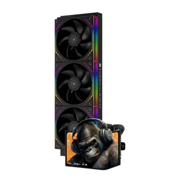 Refrigeração Líquida AIO para CPU THERMALRIGHT Levita Vision ARGB (120 mm - 3000 RPM - Âmbar, Vermelho, Azul, Verde - Preto) — miniatura 3