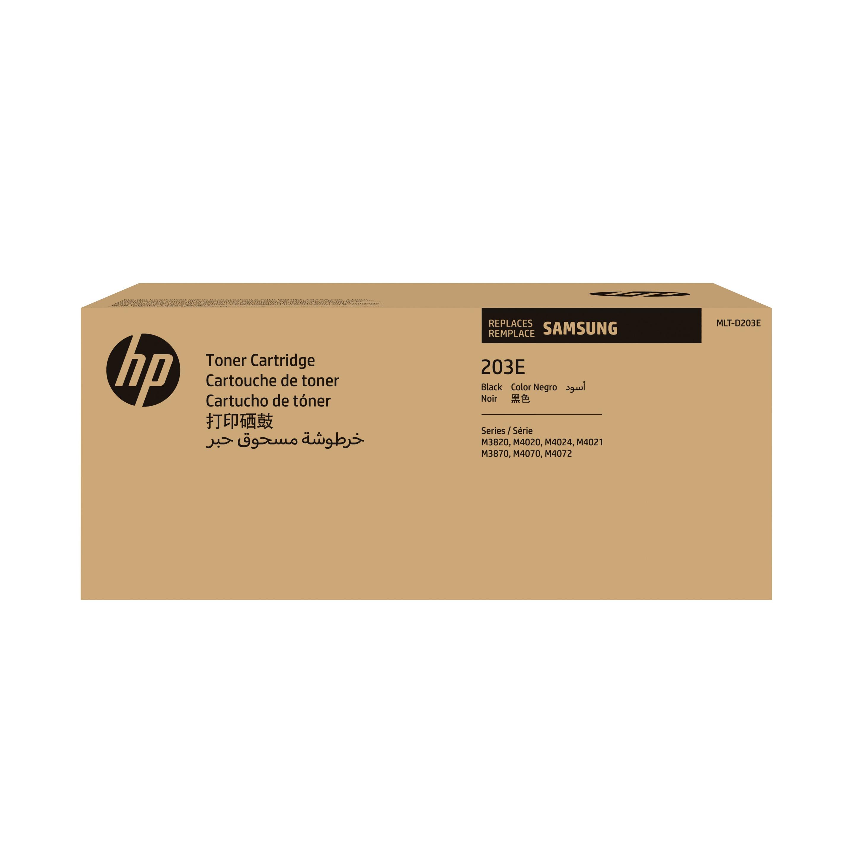 Toner HP MLT-D203E SU885A (10.000 páginas a preto - Preto)