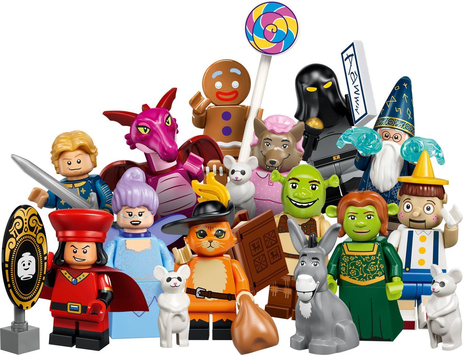 LEGO 71053 Collectable Minifigures Série Shrek (6+ anos)