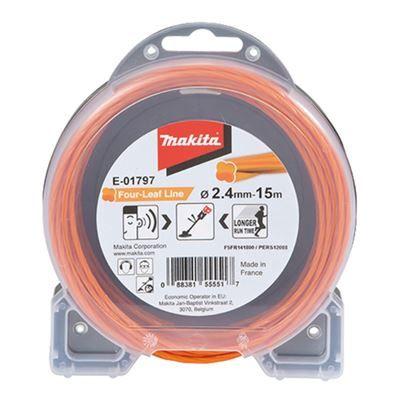 Fio de Nylon para Roçadora MAKITA E-01797 (Laranja), miniatura 3