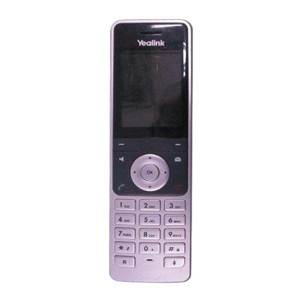 Telefone Fixo Sem Fios IP YEALINK W56H (30 h - 2,4" - Preto/Prateado)