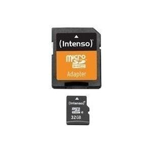 Cartão de Memória INTENSO 32GB (32GB - Classe 4)
