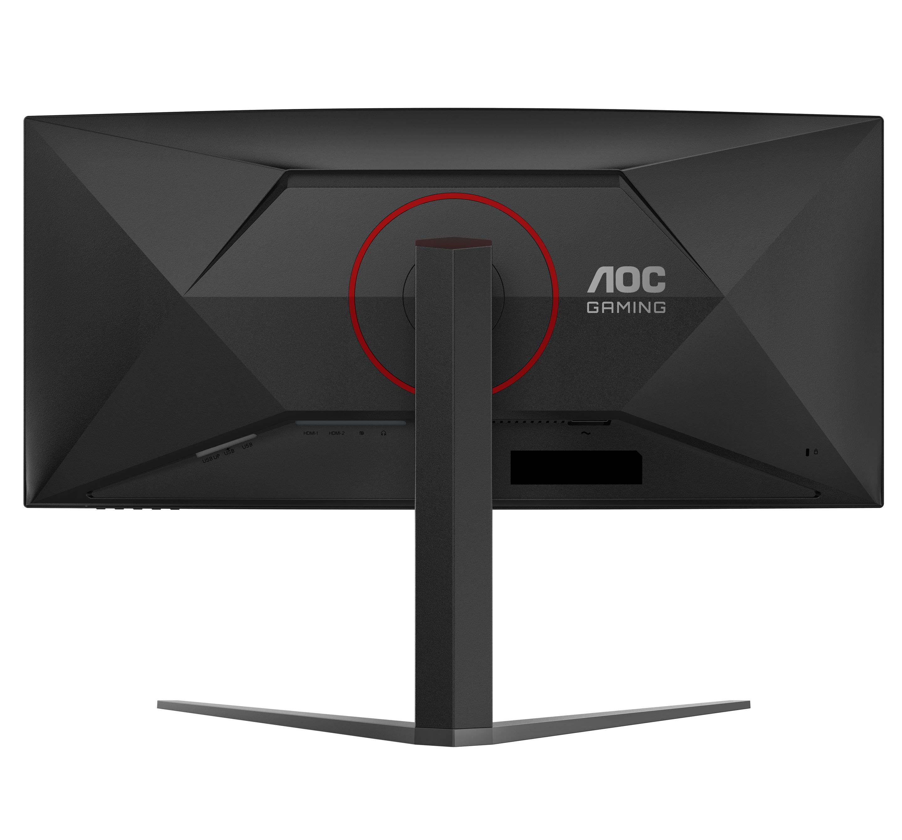 Monitor AOC CU34G4Z (34" - Fast VA - 240 Hz - Preto/Vermelho) — miniatura 13