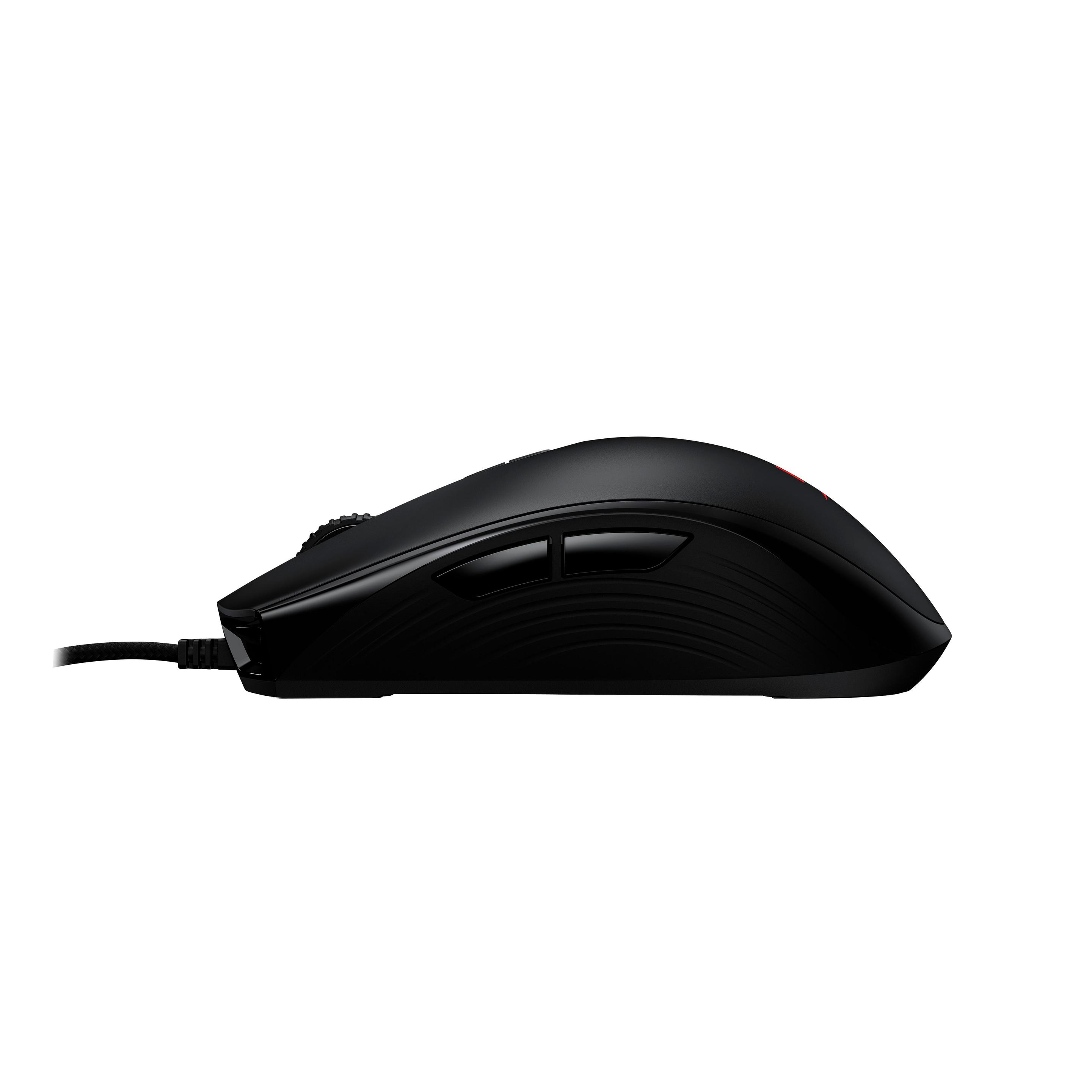 Rato HYPERX Pulsefire Core (Ambidestro - 6200 DPI - Ótico - Preto) — miniatura 4
