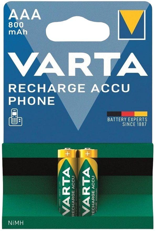 Pilhas Recarregáveis VARTA PhonePower T 398 (Verde)