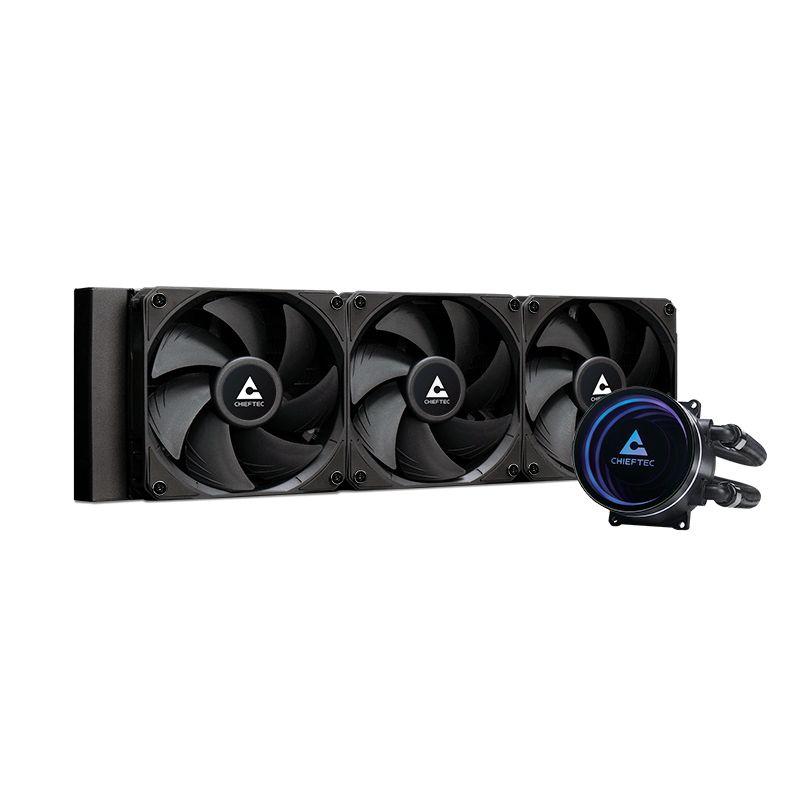 Refrigeração Líquida para CPU CHIEFTEC ICEBERG 360 DARK (Preto)
