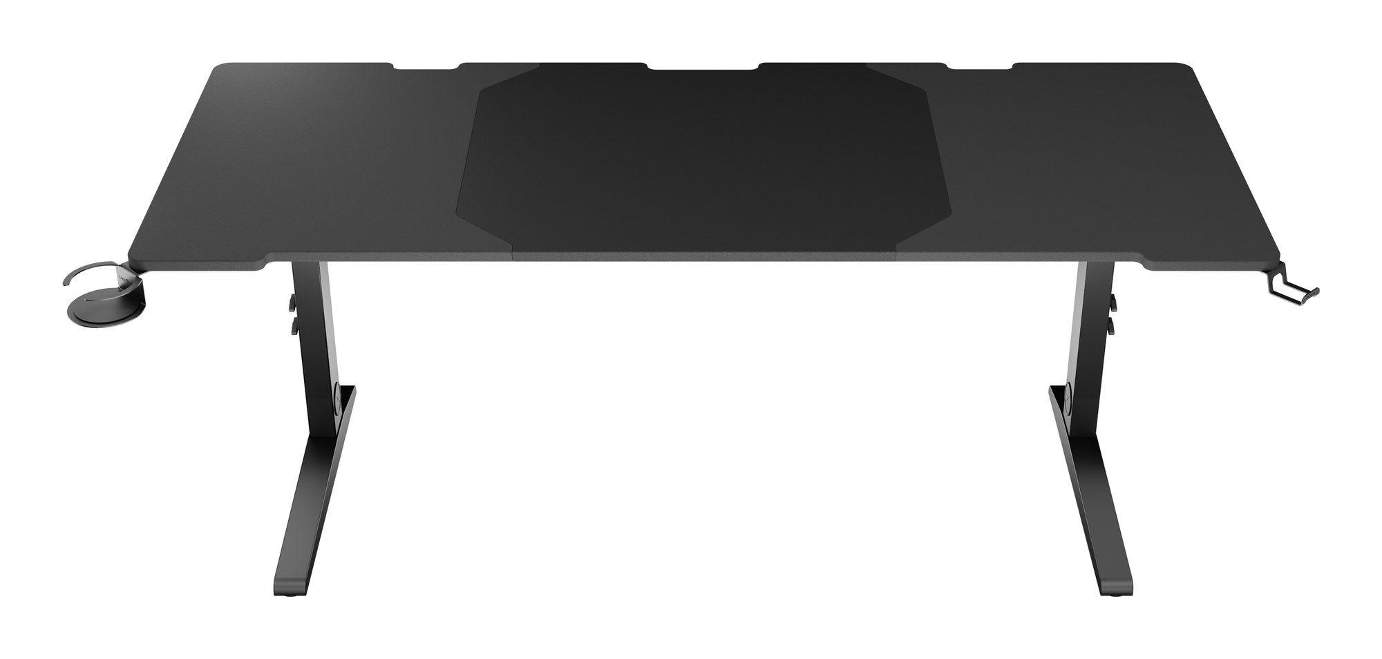 Secretária Gaming GENESIS Holm Modular 180 (1800 x 750 mm - Forma retangular - Multicor - Preto), miniatura 11