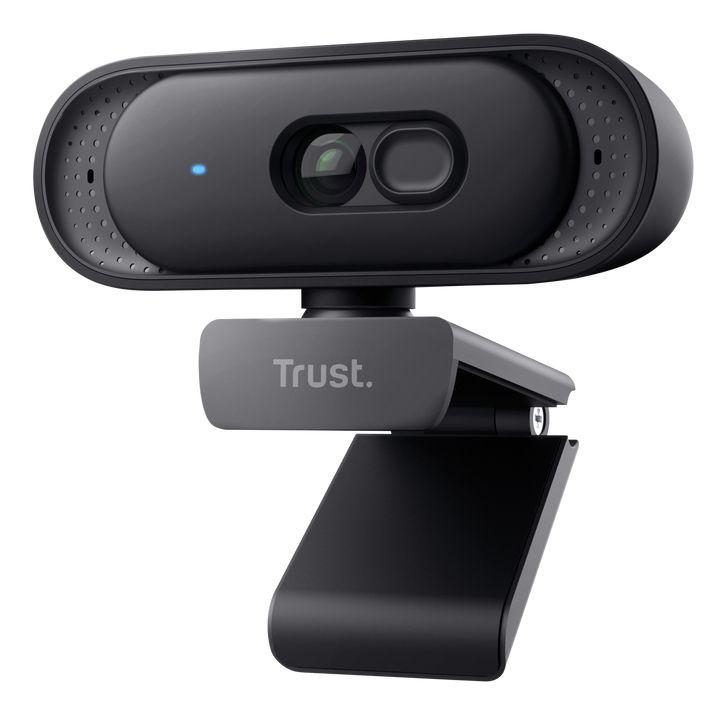 Câmara Web TRUST Tomar (USB - Windows 11 - Preto)