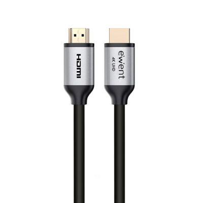 Cabo HDMI EWENT EC1346 (1,8 m - HDMI Type A - Preto)