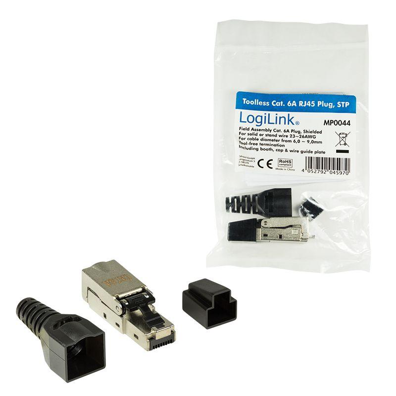 Conector RJ45 LOGILINK MP0044 (RJ-45 - Aço inoxidável) — miniatura 3