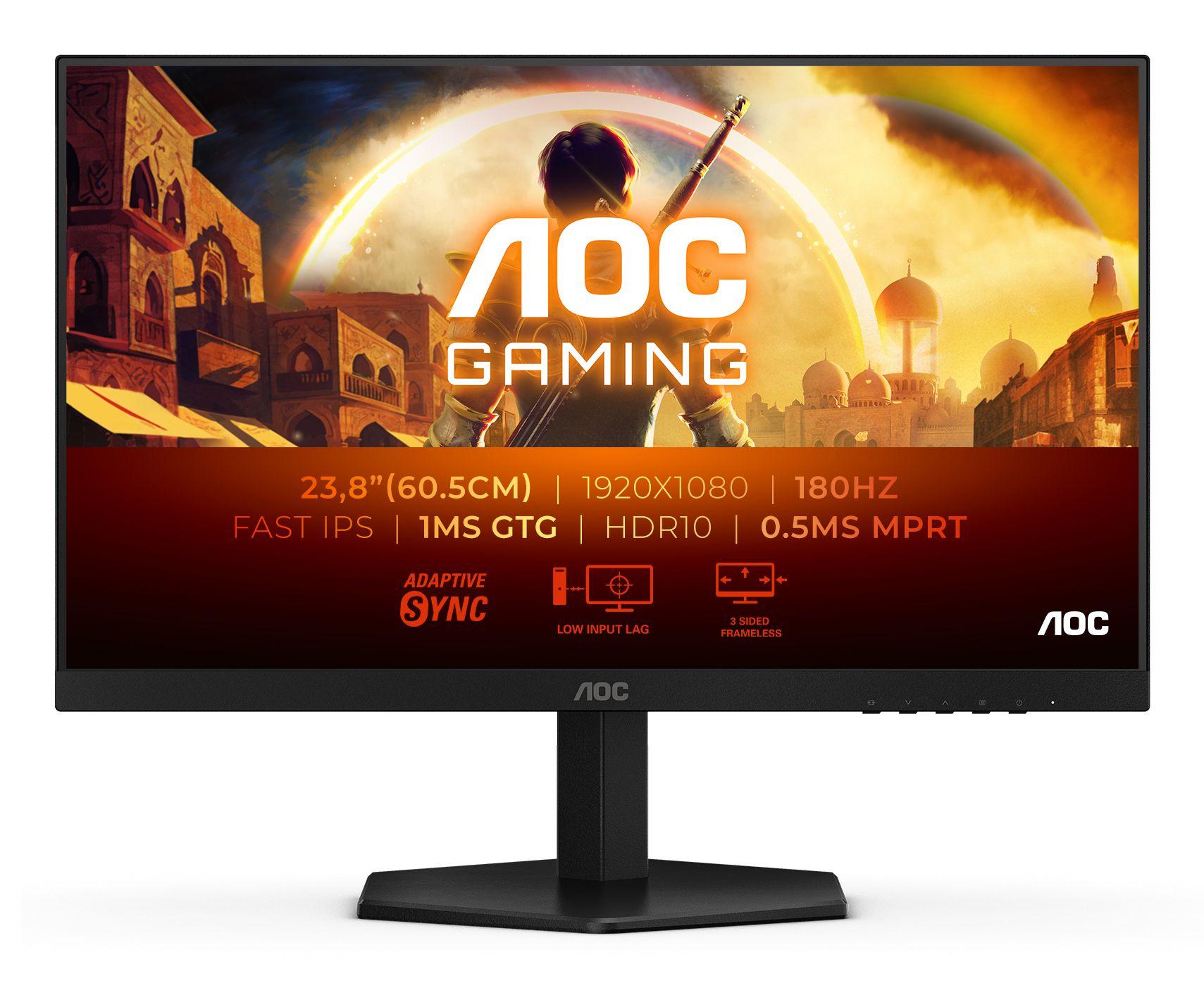 Monitor AOC 24G42E (23,8" - Fast IPS - 180 Hz - Preto)