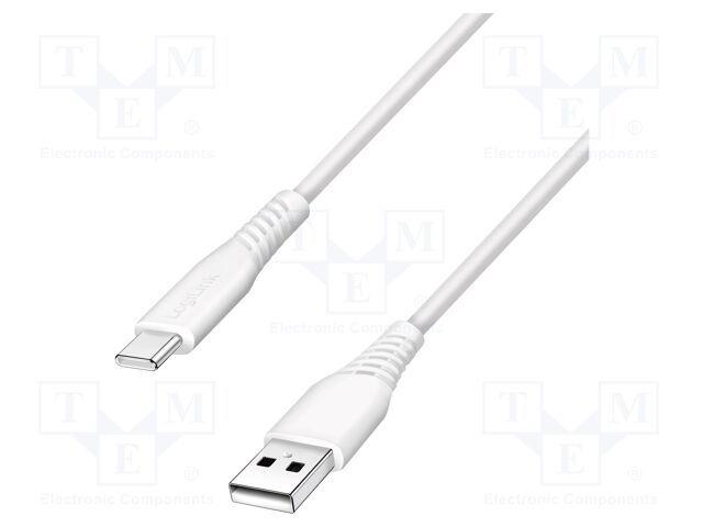 Cabo USB LOGILINK CU0255 (3 m - Branco), miniatura 2