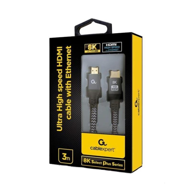 Cabo HDMI GEMBIRD CCB-HDMI8K-3M (3 m - 60 Hz - HDMI Type A - Cinzento), miniatura 3