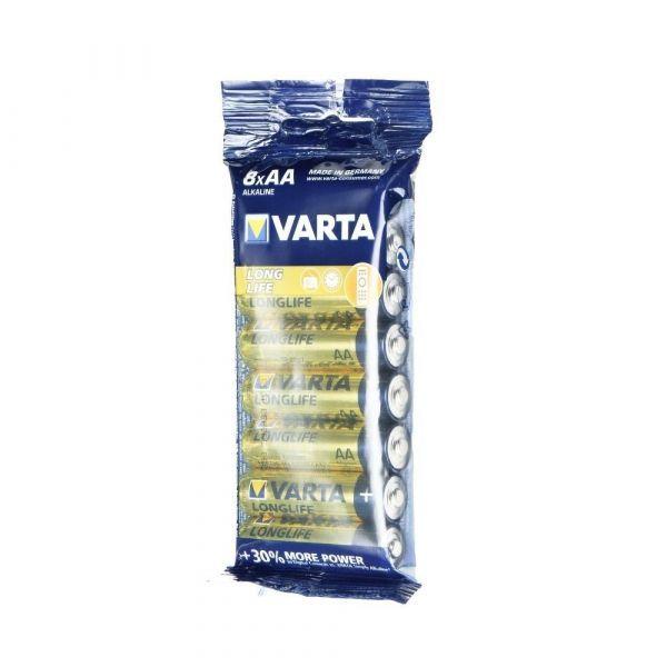 Pilhas Alcalinas VARTA Longlife 4106 (Azul e Amarelo) — imagem 1