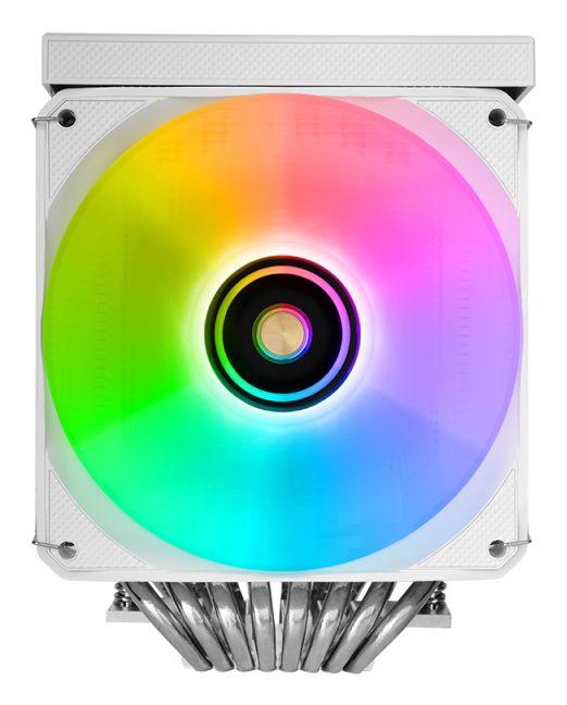 Cooler CPU MARS GAMING MCPU-LCDPRO-120 (120 mm - 2300 RPM - Multi - Branco) — miniatura 2