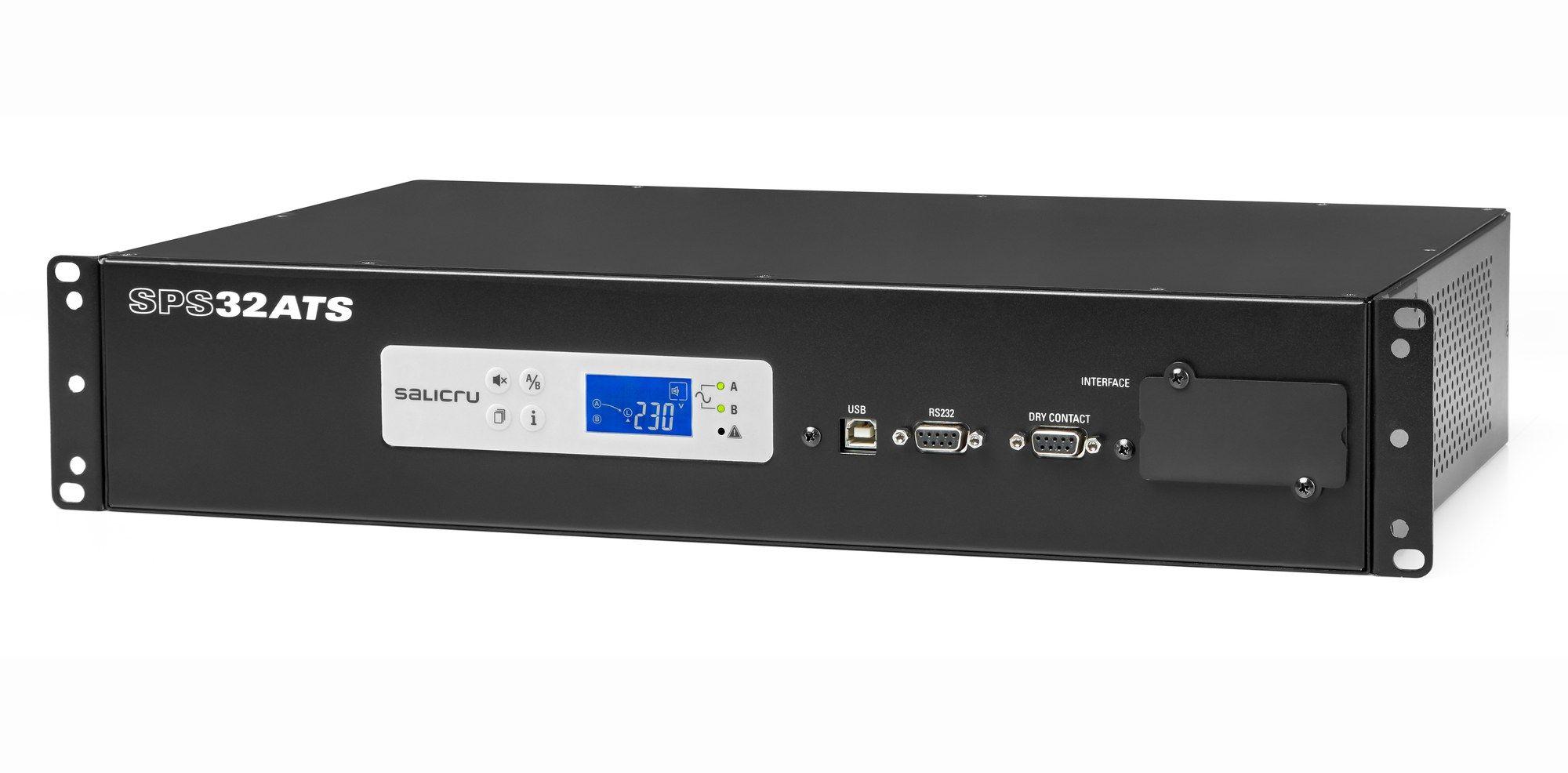 Comutador Automático de Transferência SALICRU SPS 32 ATS (Preto/Cinzento)
