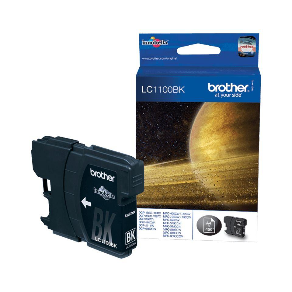 Tinteiro BROTHER LC1100BK (450 páginas - Preto), miniatura 3
