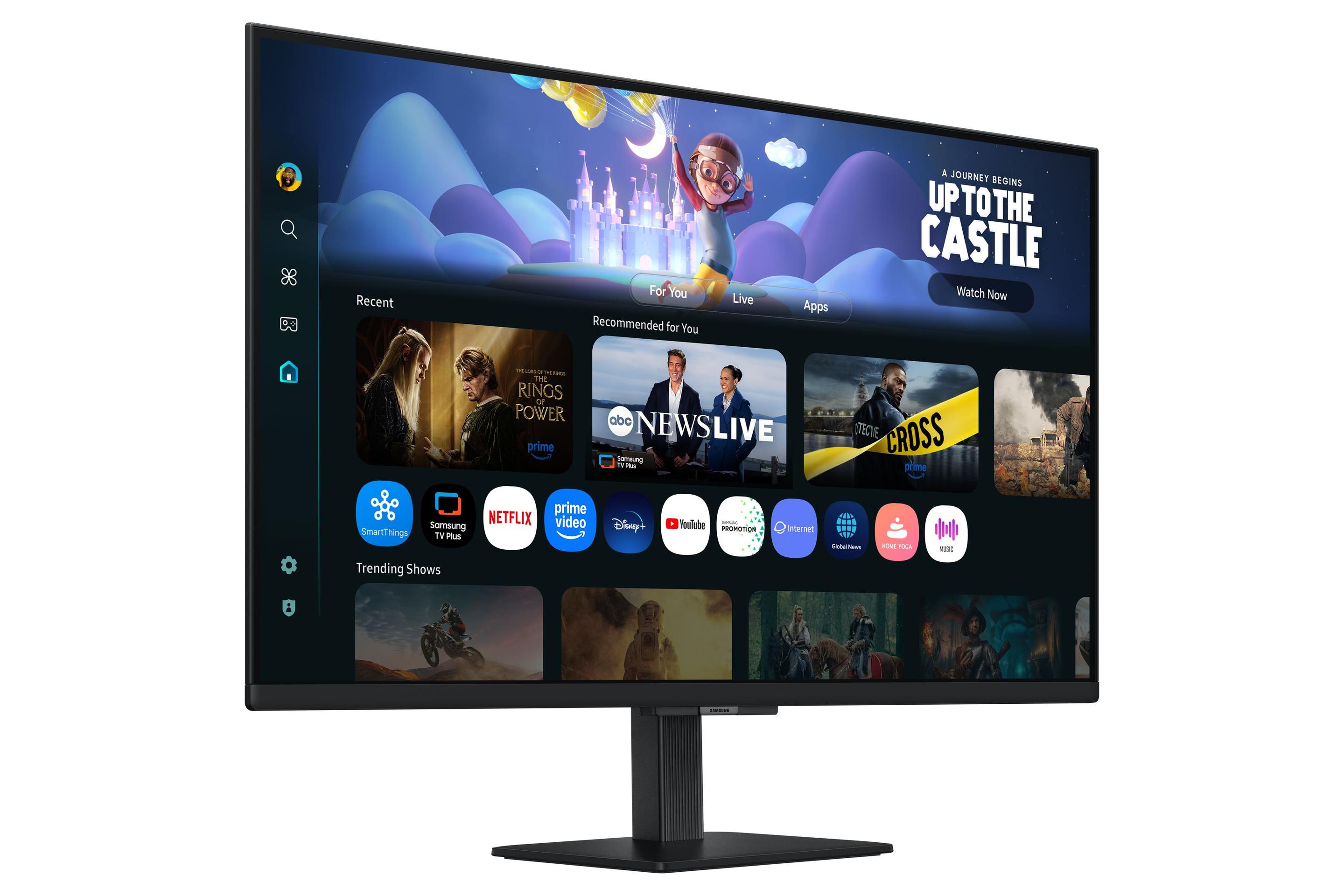 Monitor SAMSUNG M5 M50F LS32FM500EUXEN (32" - VA - 60 Hz - Preto) — miniatura 3