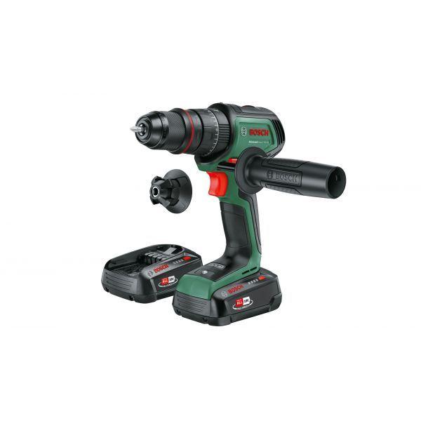 Berbequim de Percussão BOSCH POWERTOOLS AdvancedImpact 18V-80 QuickSnap (18 V - Bateria - Verde e Preto)