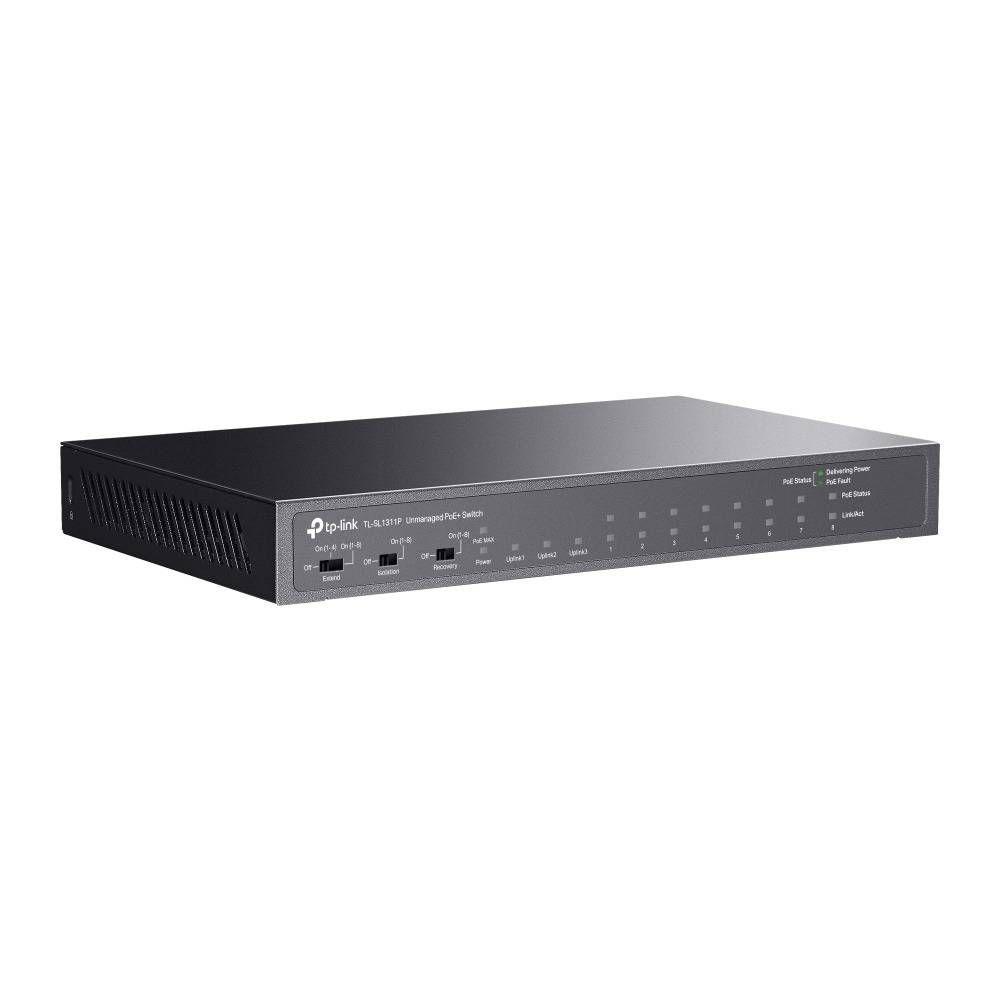 Switch de Rede TP-LINK TL-SL1311P (Fast Ethernet - 7,6 Gbit/s - Até 100 Mbps - Preto), miniatura 3