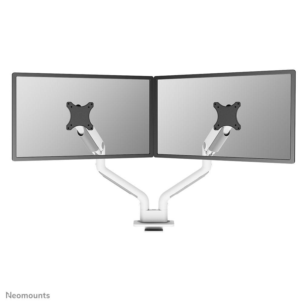 Suporte de Secretária para 2 Monitores NEOMOUNTS DS70S-950WH2 (88,9 cm - Branco)