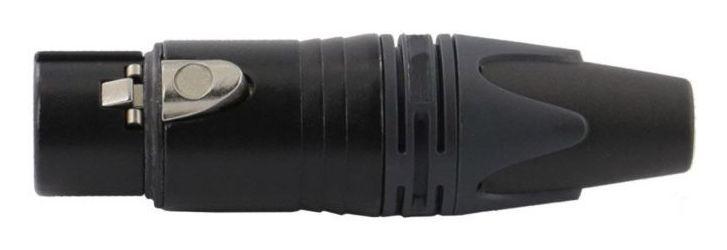 Conetor XLR EQUIP 147931 (XLR de 3 pinos - Preto), miniatura 2