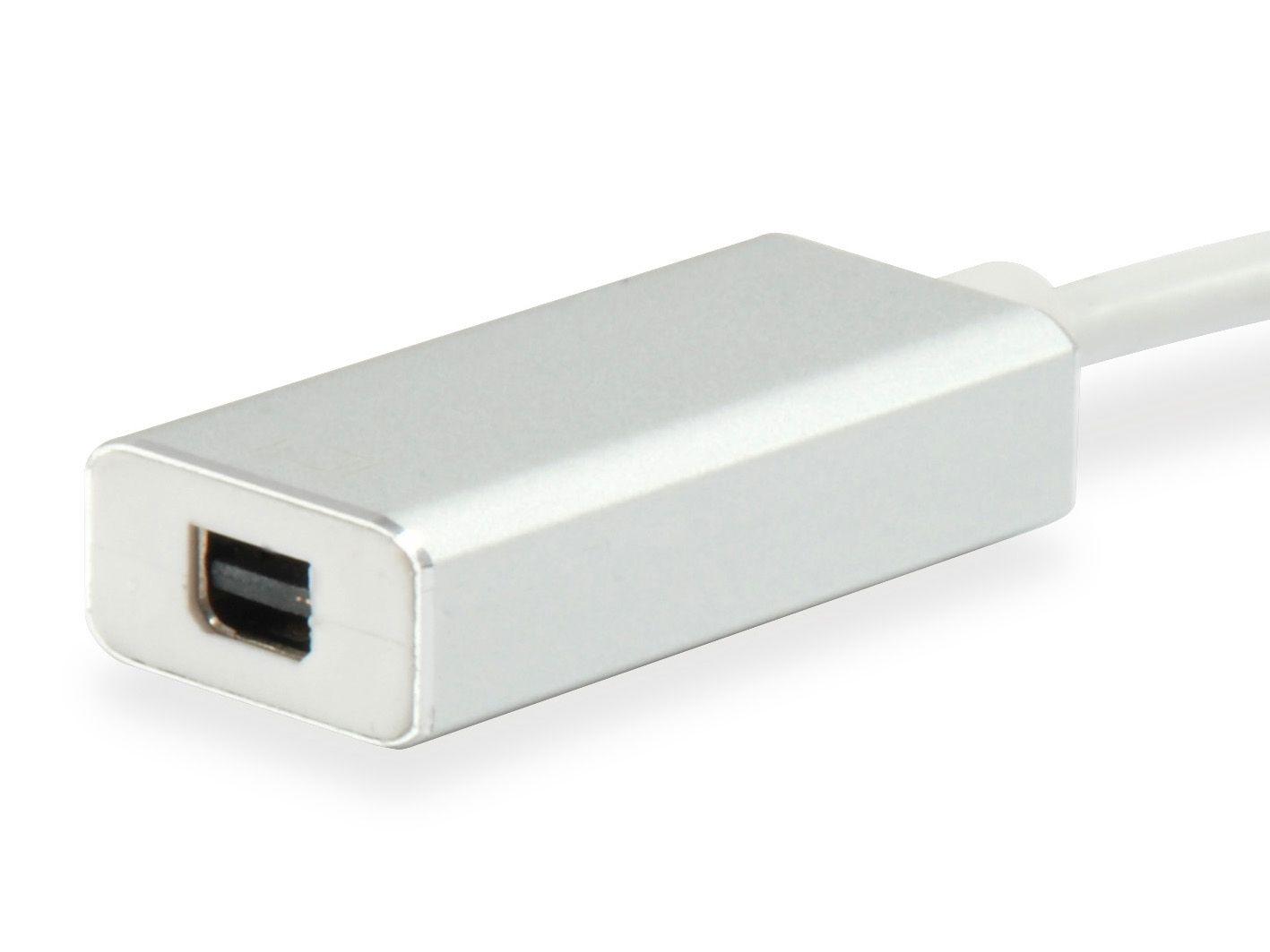 Adaptador USB-C para Mini DisplayPort EQUIP (15 cm - Mini DisplayPort - USB Type C - Branco) — miniatura 3
